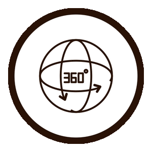 Flexible 360° Fit