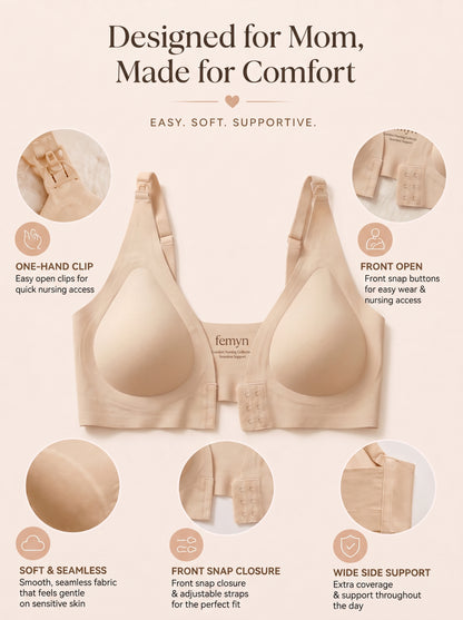 Femyn™ Front-Open Nursing Bra