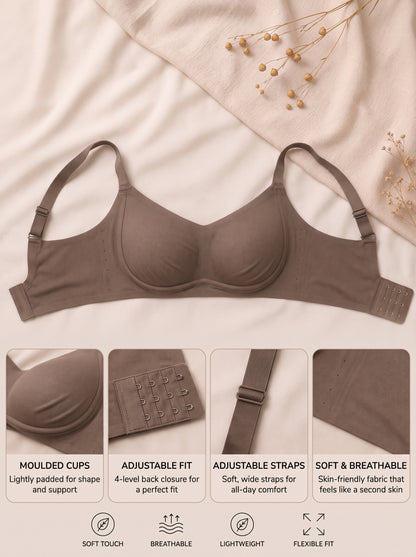 Femyn™Kiss & Tell Seamless Pushup Bra