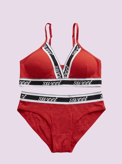 Femyn™ Seamless Padded Sports Bra & Panty Set