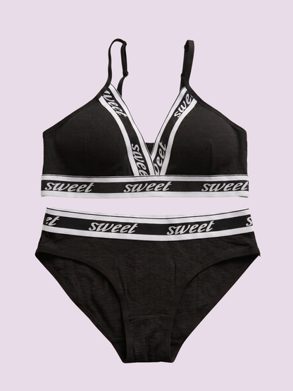 Femyn™ Seamless Padded Sports Bra & Panty Set