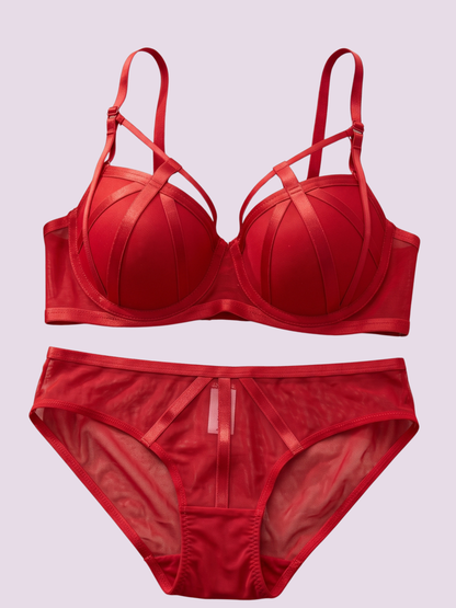 Wired Pushup Bra & Panty Sets