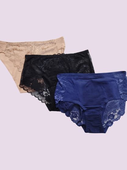Femyn™  Fancy Net Panties