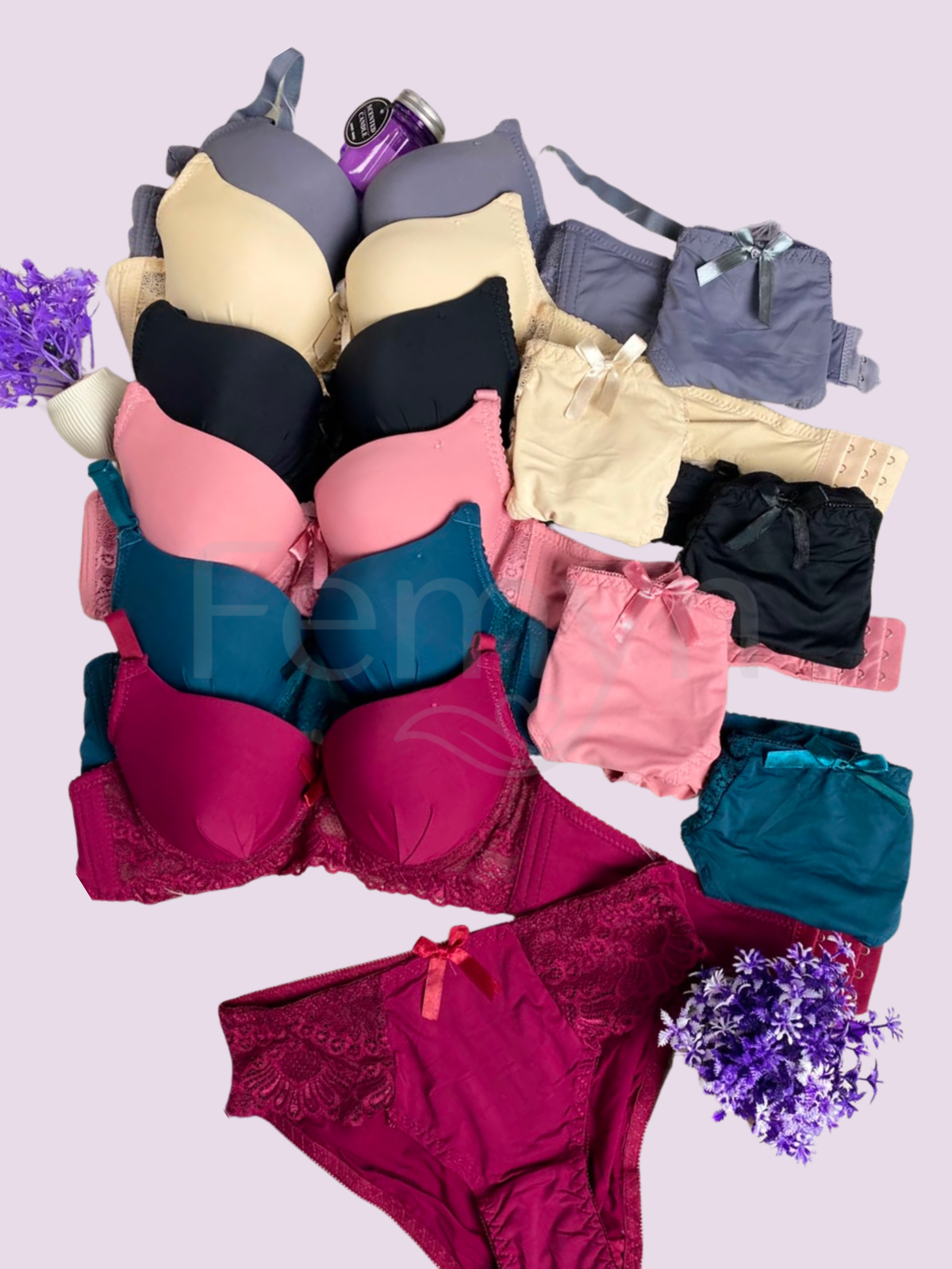 Femyn™ Soft Lace Support Lingerie Set